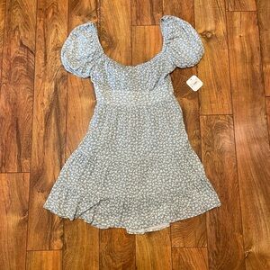 Light Blue Floral Alter’d State dress